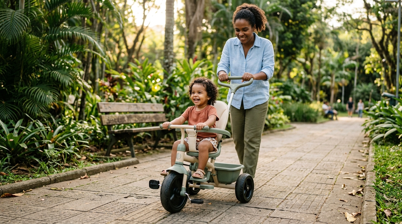 Melhor Triciclo Infantil com Empurrador: 6 Opções