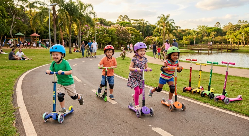 Melhor Patinete para Crianças de 4 a 5 Anos: Qual Escolher?