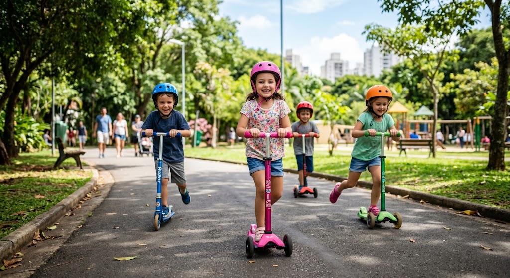 Melhor Patinete para Crianças de 6 a 7 Anos: Qual Escolher?
